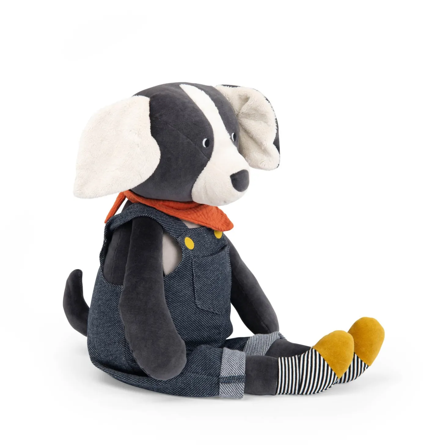Moulin Roty Peluche chien Puce géant Puce & Pilou Multicolore