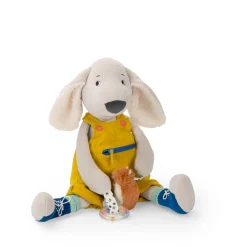 Moulin Roty                    Peluche d'activités Grand chien Puce & Pilou    Multicolore