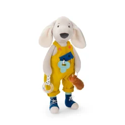 Moulin Roty Peluche d'activités Grand chien Puce & Pilou Multicolore