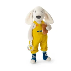 Moulin Roty Peluche d'activités Grand chien Puce & Pilou Multicolore