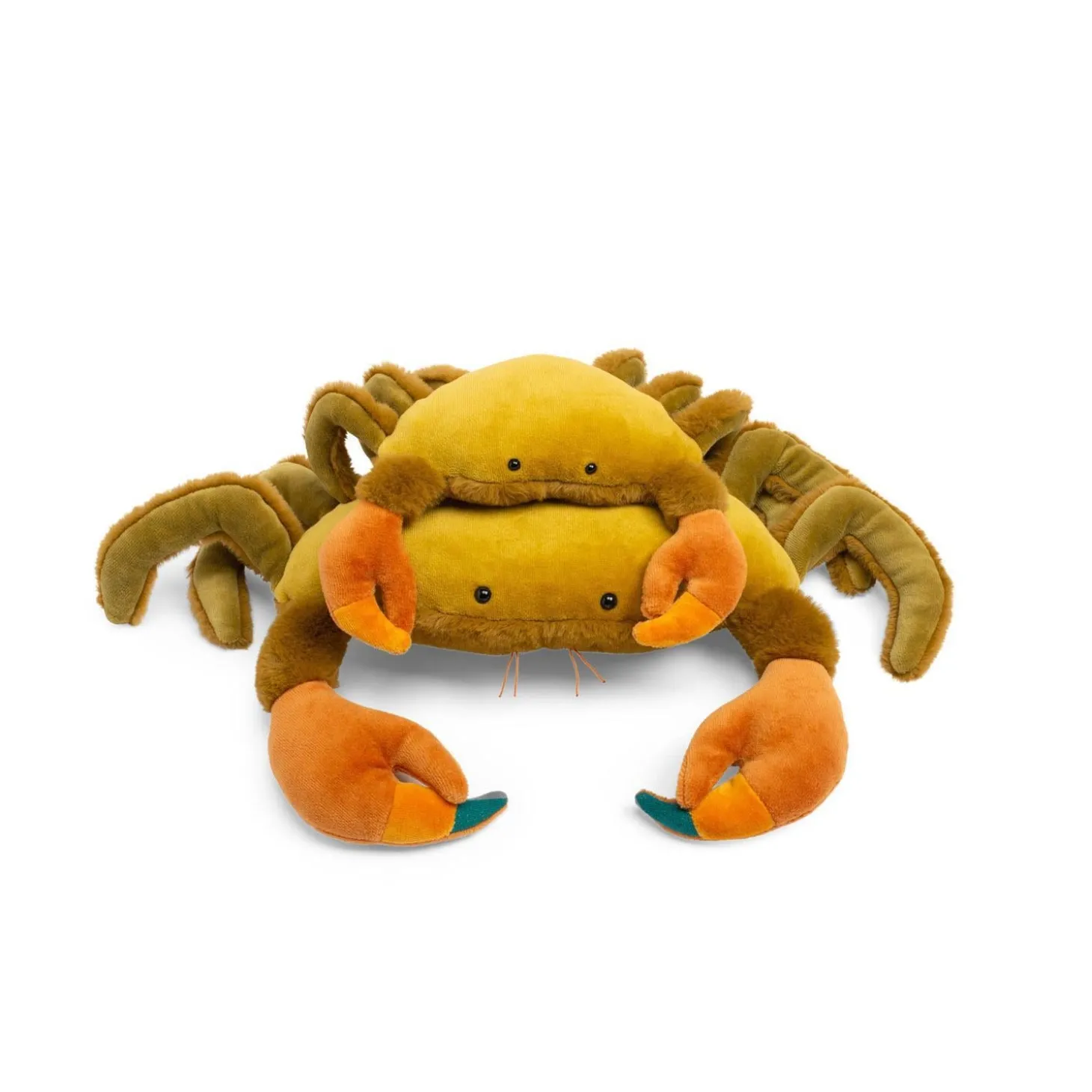 Moulin Roty Peluche grand crabe Tout autour du monde Bleu
