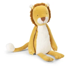 Moulin Roty                    Peluche Lion Mamba géant La forêt Mawa    Jaune