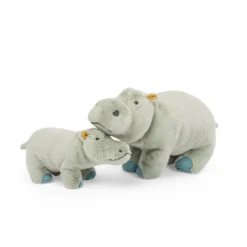 Moulin Roty                    Peluche petit hippopotame Tout autour du monde    Multicolore