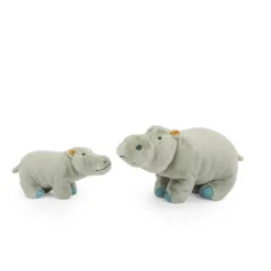 Moulin Roty                    Peluche petit hippopotame Tout autour du monde    Multicolore