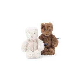 Moulin Roty Peluche Petit ours Arthur et Louison Crème