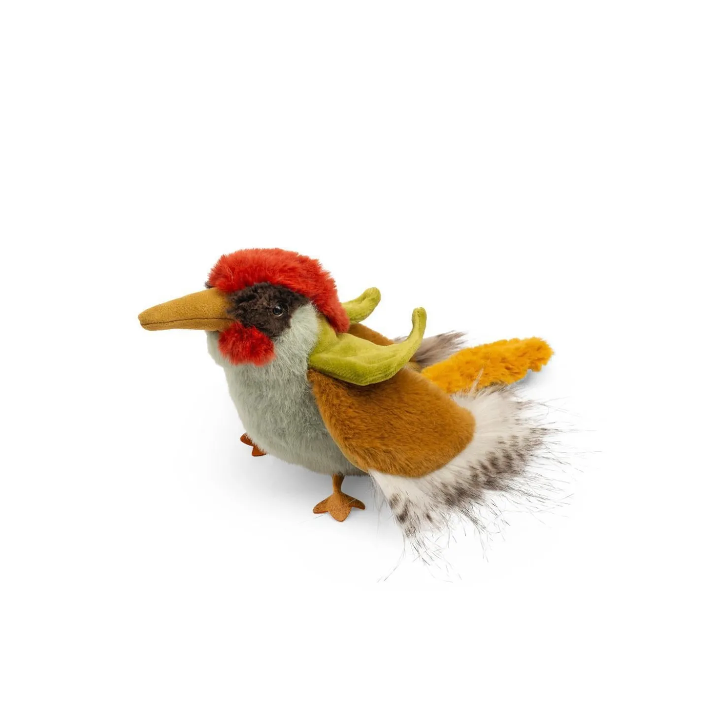 Moulin Roty Peluche pivert Tout autour du monde Multicolore