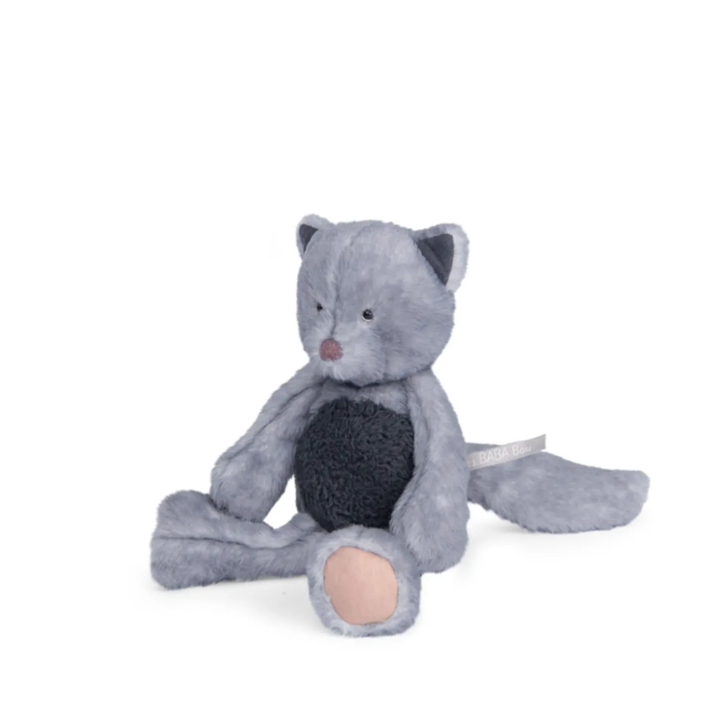 Moulin Roty Petit chat Les Baba-Bou Gris
