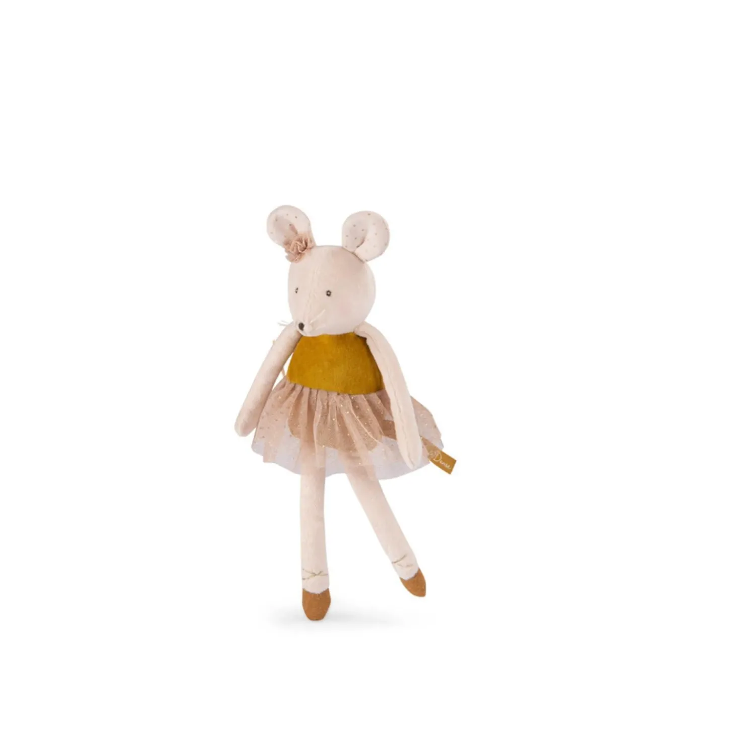 Moulin Roty Petite souris or La petite école de danse Or/Crème