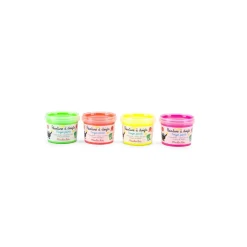 Moulin Roty 4 pots de peinture à doigts Les Schmouks Multicolore