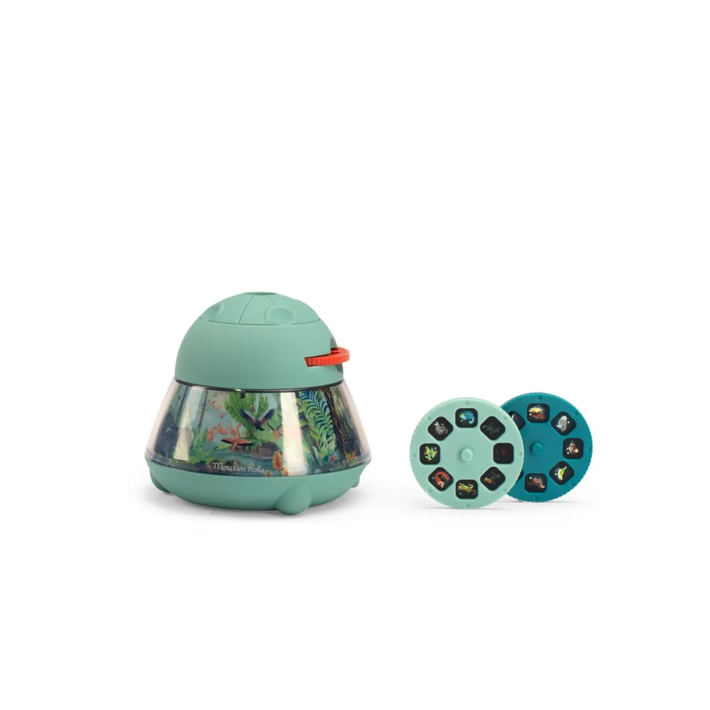 Moulin Roty Projecteur des animaux Tout autour du monde Multicolore