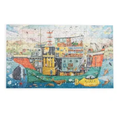 Moulin Roty Puzzle Le bâteau 200 pcs Le Jardin du Moulin Multicolore