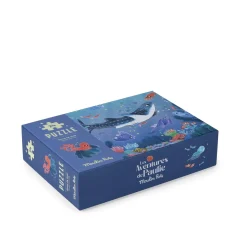 Moulin Roty                    Puzzle phosphorescent Sous la mer    24 pièces