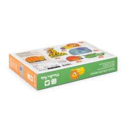 Moulin Roty Puzzles évolutifs animaux (20 pièces) Les Toupitis Multicolore