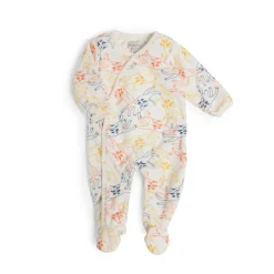 Moulin Roty Pyjama velours chiens multiroclores Puce & Pilou Multicolore 3-6 mois