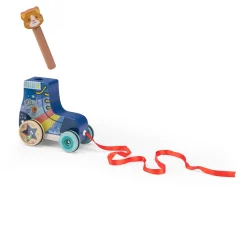 Moulin Roty Roller à tirer Puce & Pilou Multicolore