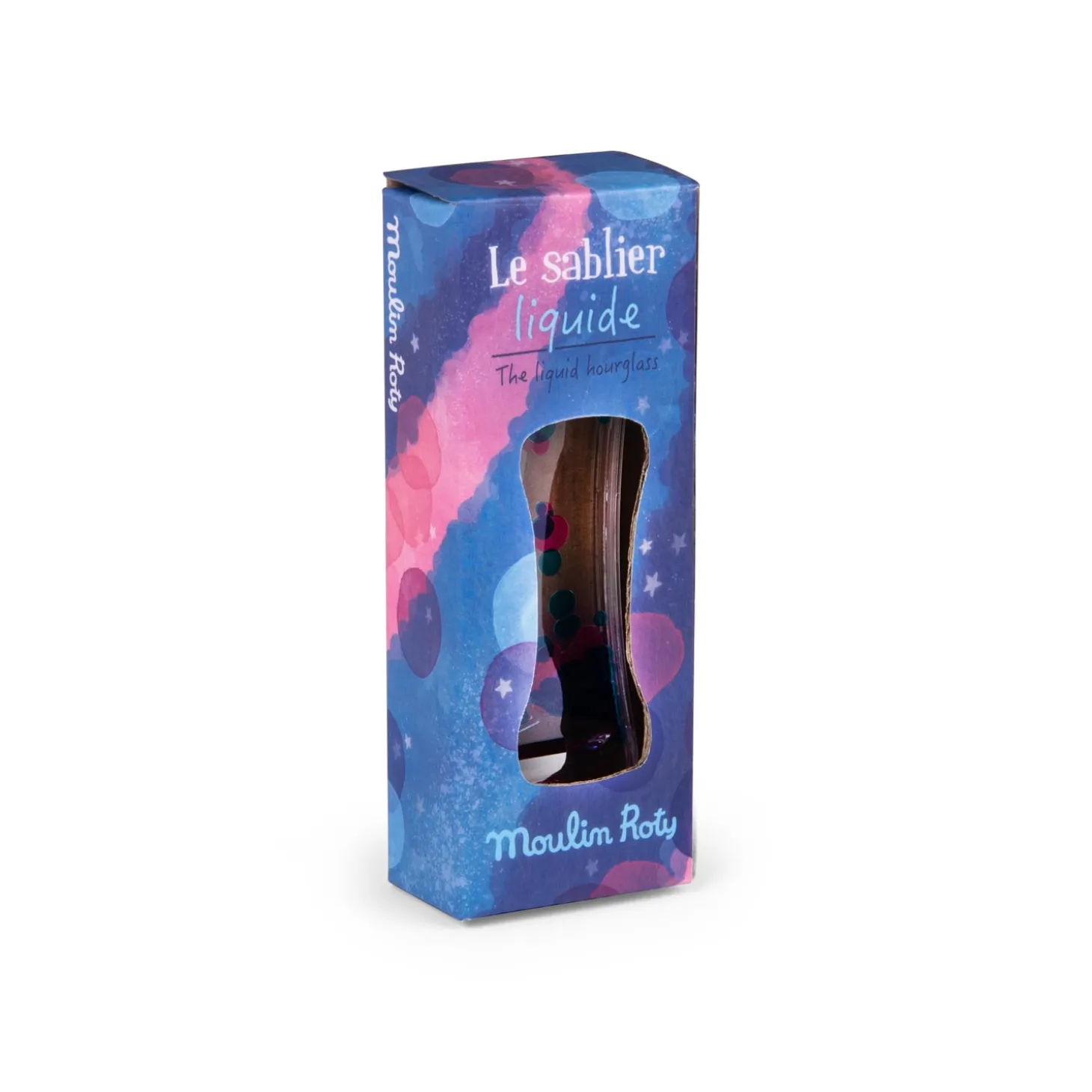 Moulin Roty Sablier liquide Les Petites Merveilles Rose, Bleu