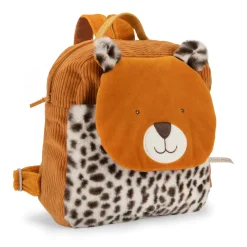 Moulin Roty Sac à dos léopard Taïgo La forêt Mawa Caramel