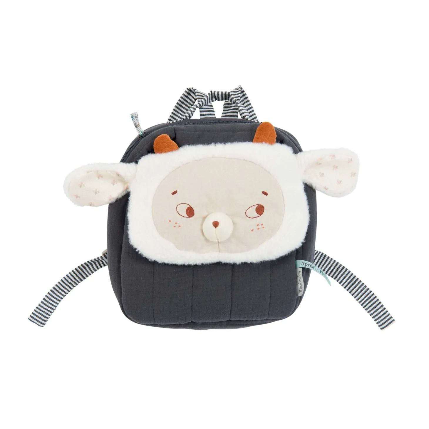 Moulin Roty Sac À Dos Mouton Après La Pluie