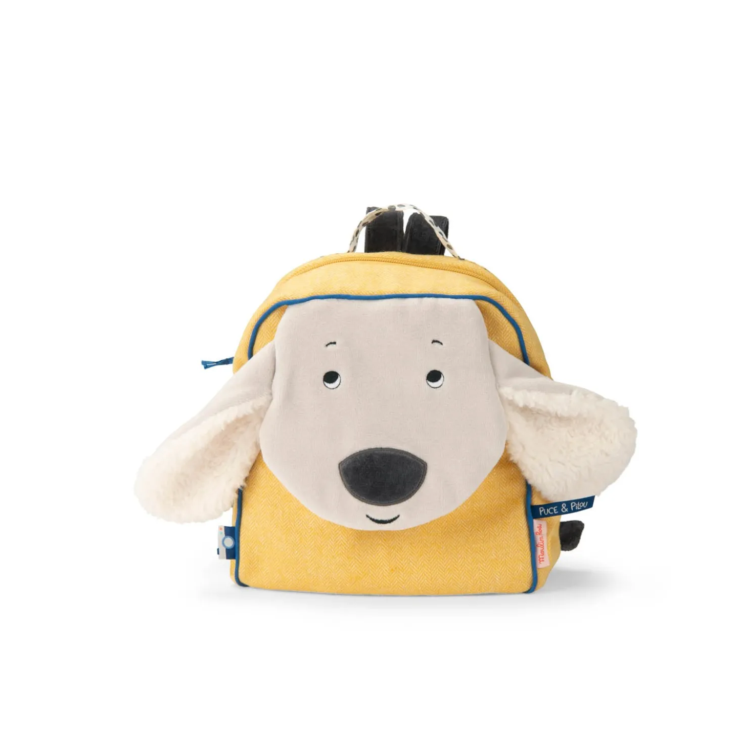 Moulin Roty Sac à dos Pilou Puce & Pilou Multicolore