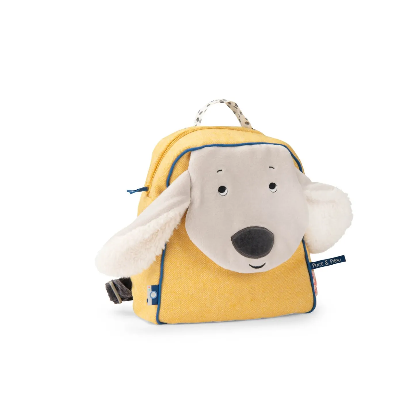 Moulin Roty Sac à dos Pilou Puce & Pilou Multicolore