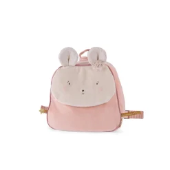 Moulin Roty Sac à dos souris la petite école de danse Rose/Crème