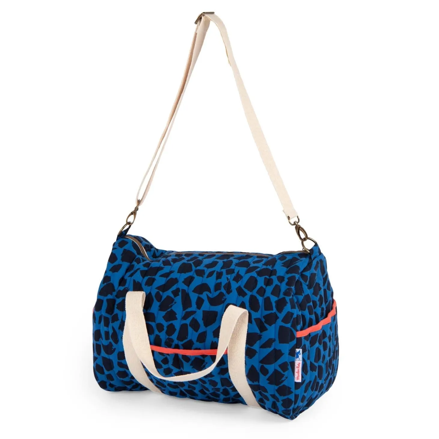 Moulin Roty Sac à langer Puce & Pilou Bleu