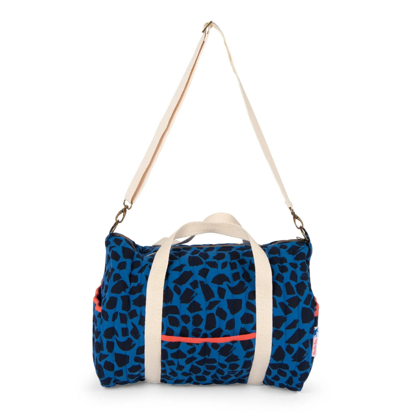Moulin Roty Sac à langer Puce & Pilou Bleu