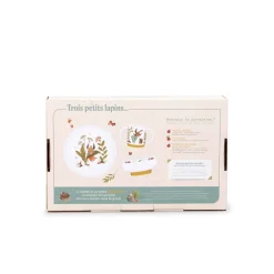 Moulin Roty                    Set vaisselle porcelaine    Blanc/Ocre