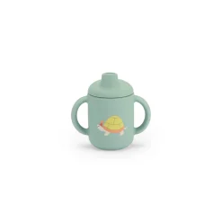 Moulin Roty Set vaisselle silicone Trois petits lapins Multicolore