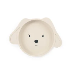 Moulin Roty Set vaisselle silicone Puce & Pilou Multicolore