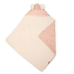 Moulin Roty Sortie de bain La petite école de danse Rose/crème