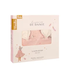 Moulin Roty                    Sortie de bain La petite école de danse    Rose/crème