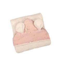 Moulin Roty                    Sortie de bain La petite école de danse    Rose/crème