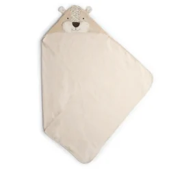 Moulin Roty Sortie de bain tigre Baboo La forêt Mawa Crème