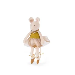 Moulin Roty Souris musicale La petite école de danse Crème/Or