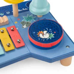 Moulin Roty                    Table multi-activités musicale Puce & Pilou    Multicolore