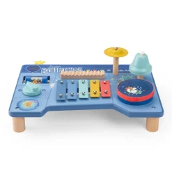 Moulin Roty                    Table multi-activités musicale Puce & Pilou    Multicolore