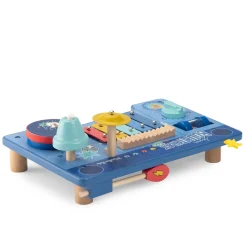 Moulin Roty                    Table multi-activités musicale Puce & Pilou    Multicolore