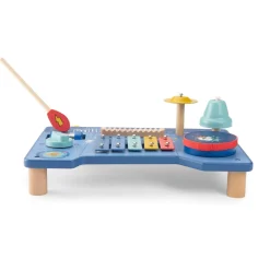 Moulin Roty                    Table multi-activités musicale Puce & Pilou    Multicolore