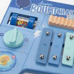 Moulin Roty                    Table multi-activités musicale Puce & Pilou    Multicolore