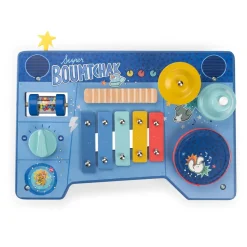 Moulin Roty                    Table multi-activités musicale Puce & Pilou    Multicolore