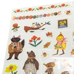 Moulin Roty Tatouages Les Minouchkas Multicolore