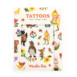 Moulin Roty Tatouages Les Minouchkas Multicolore