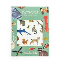 Moulin Roty                    Tatouages Tout autour du monde    Multicolore