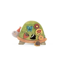 Moulin Roty Tortue d'activités Trois petits lapins Multicolore