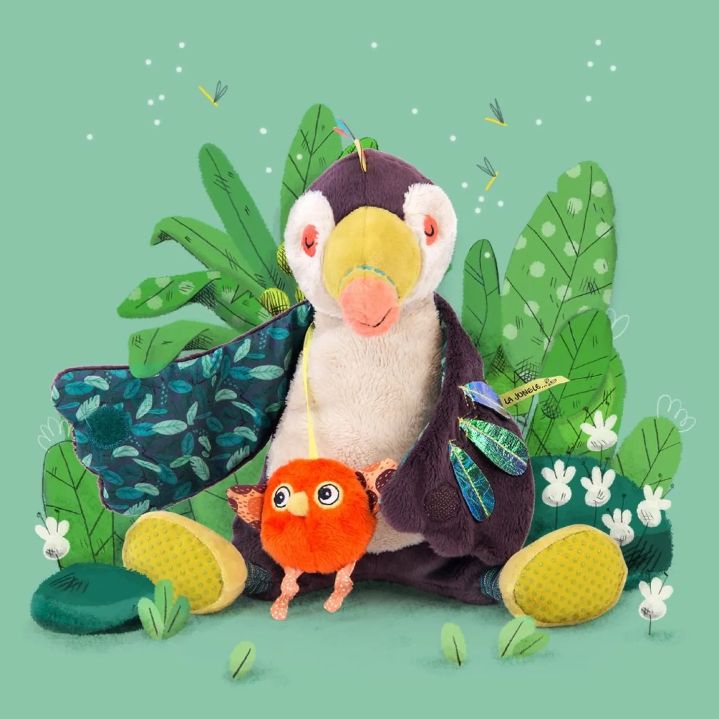 Moulin Roty Toucan Pakou musical Dans la Jungle