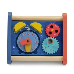 Moulin Roty Triangle multiactivités Puce & Pilou Bleu/ rouge/ jaune