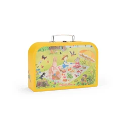 Moulin Roty Valise dînette thé métal La Grande Famille Multicolore
