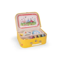 Moulin Roty Valise dînette thé métal La Grande Famille Multicolore