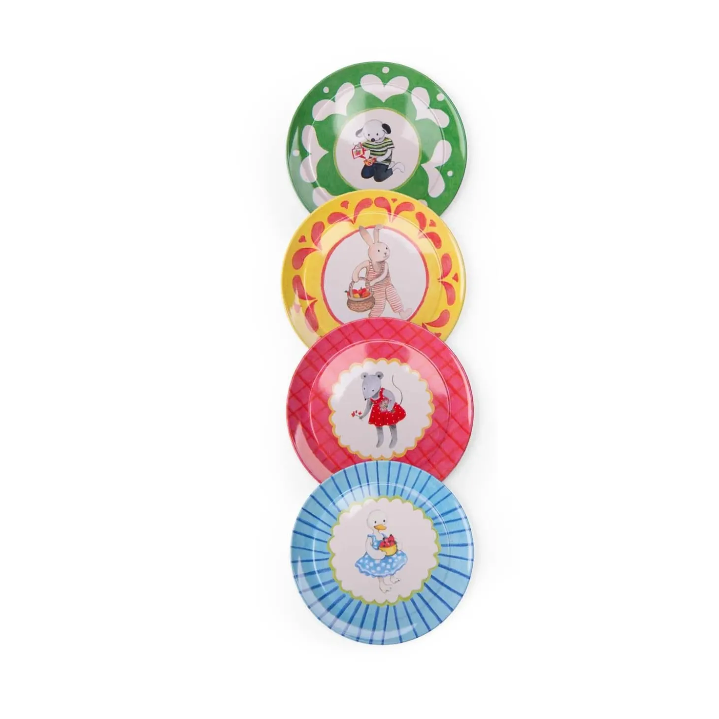 Moulin Roty Valise dînette thé métal La Grande Famille Multicolore